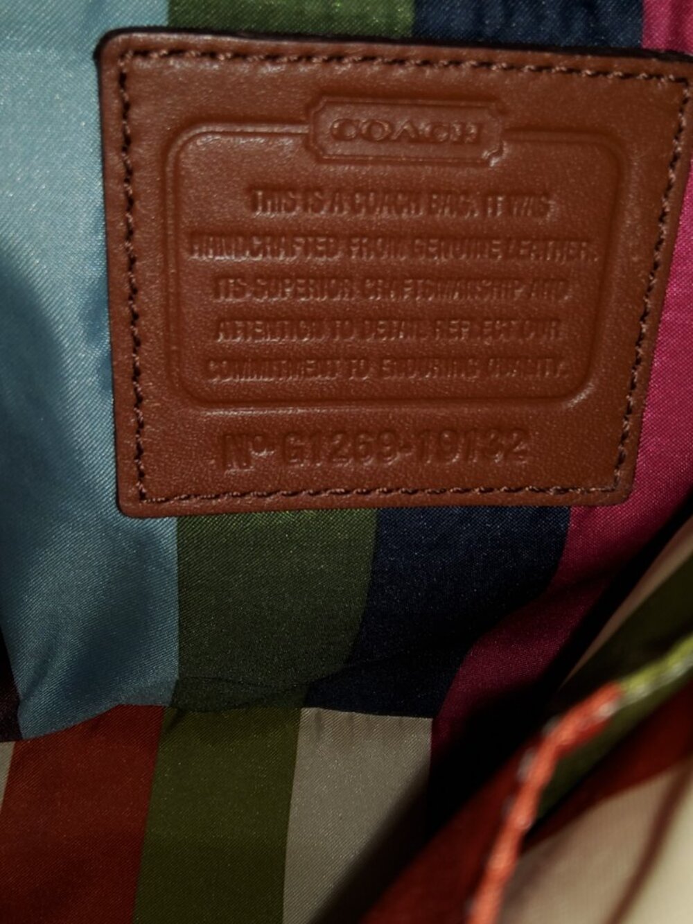 Coach Willis Crossbody in British Tan 19132 - Picture 10 of 13